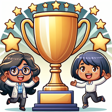 SEO success stories with image of two therapists excited with their achievements. SEO success stories with image of two therapists excited with their achievements.